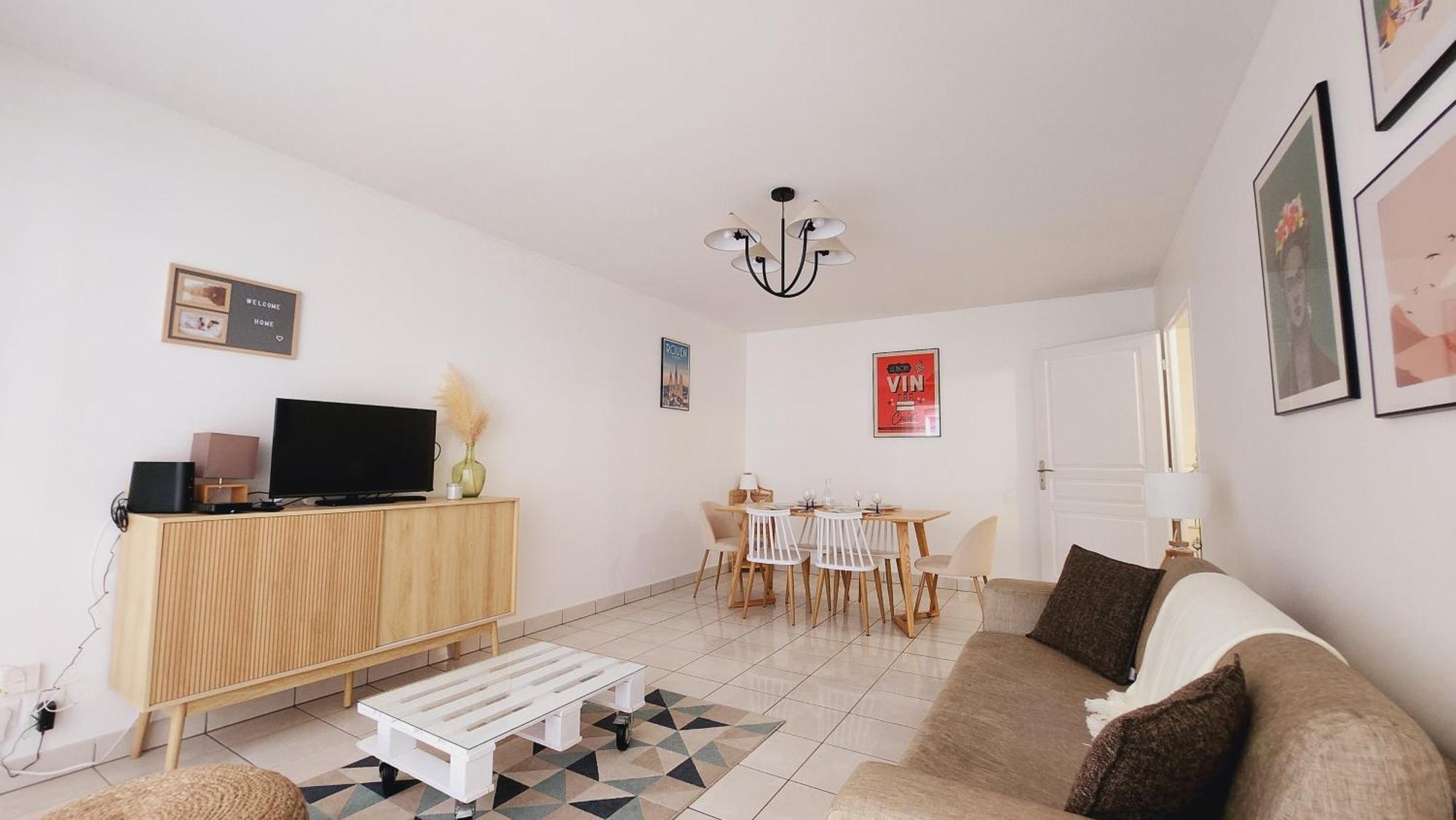 Le Gabrielle-Charmant Appartement-Parking Руан Екстер'єр фото